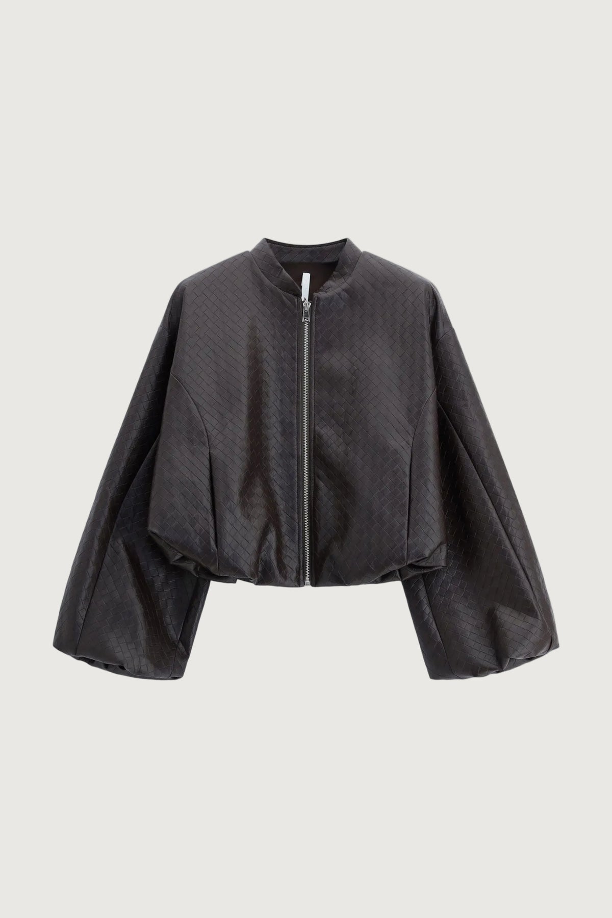 IMPERIAL - Blouson Bomber Court à Manches Larges Zippé