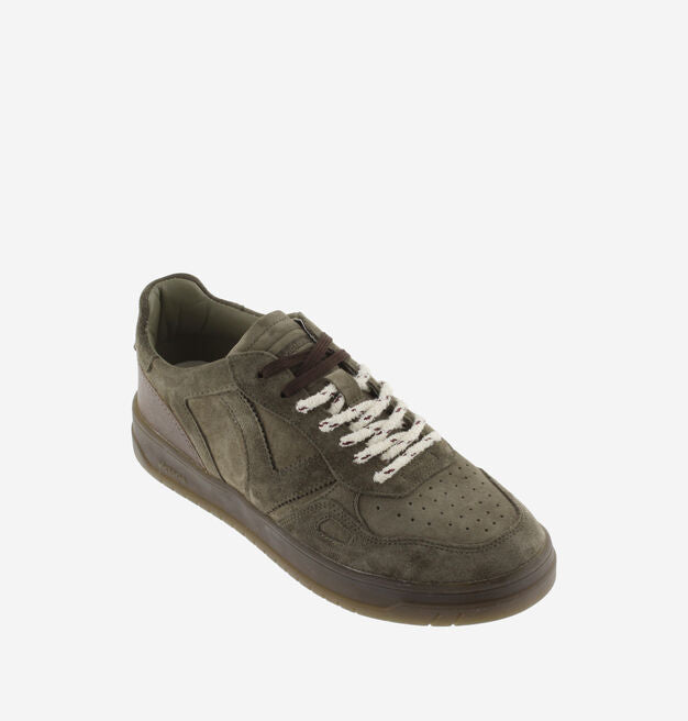VICTORIA - Baskets Seul Daim Kaki
