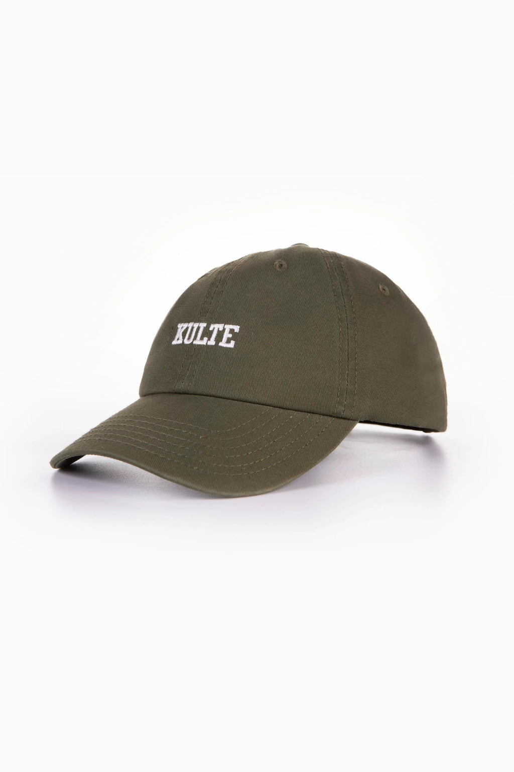 KULTE - Casquette Golf Flat Kaki