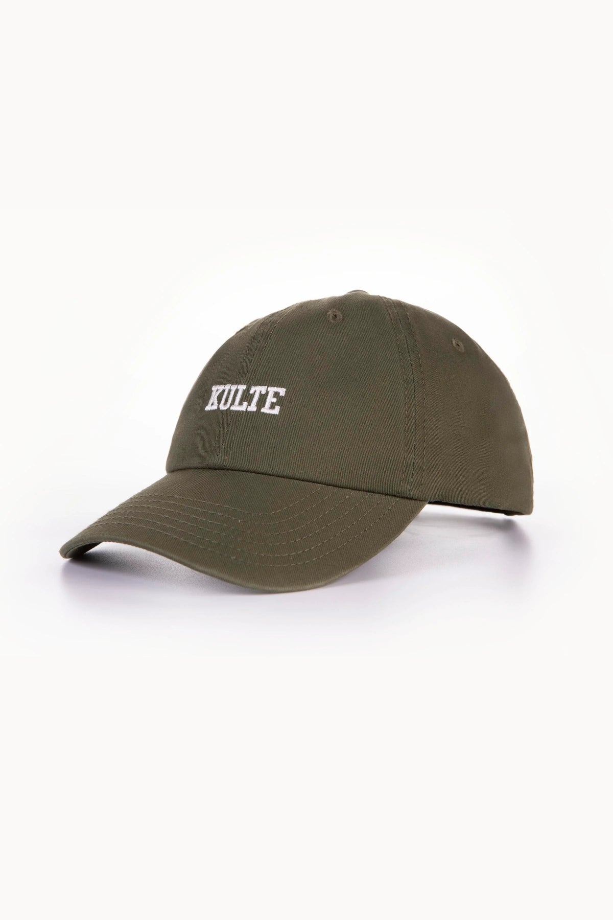 KULTE - Casquette Golf Flat Kaki