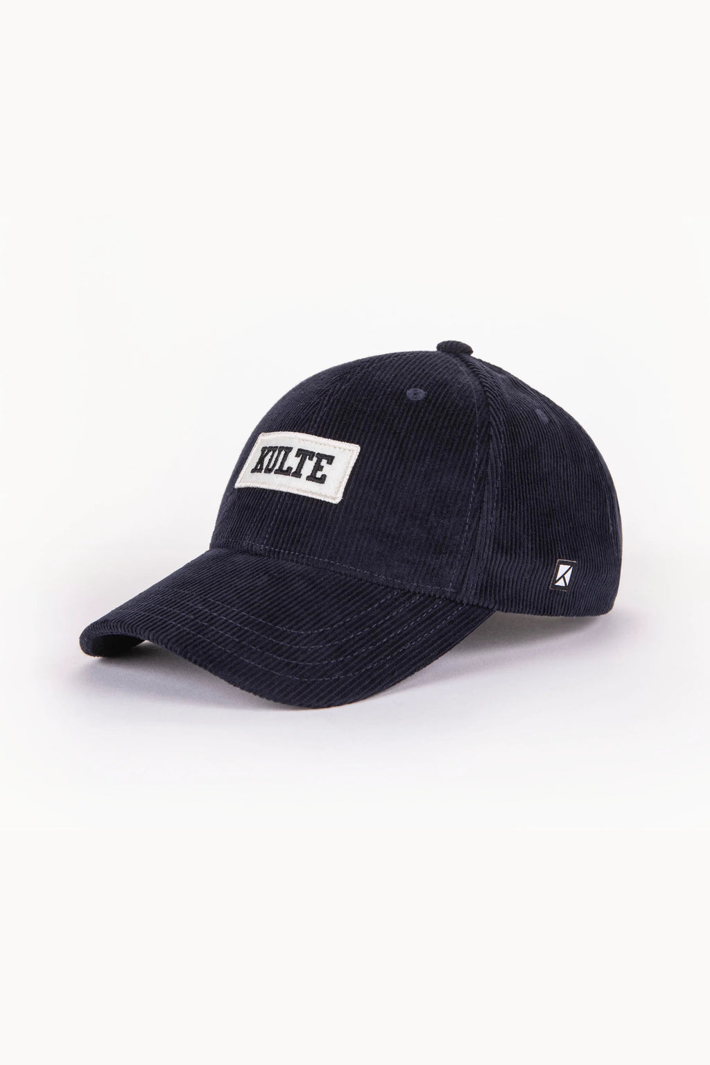 KULTE - Casquette velours Bleu Marine