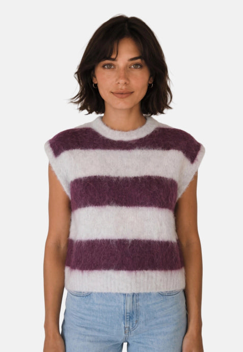 AMERICAN VINTAGE - Pull Niby Canneberge Chine