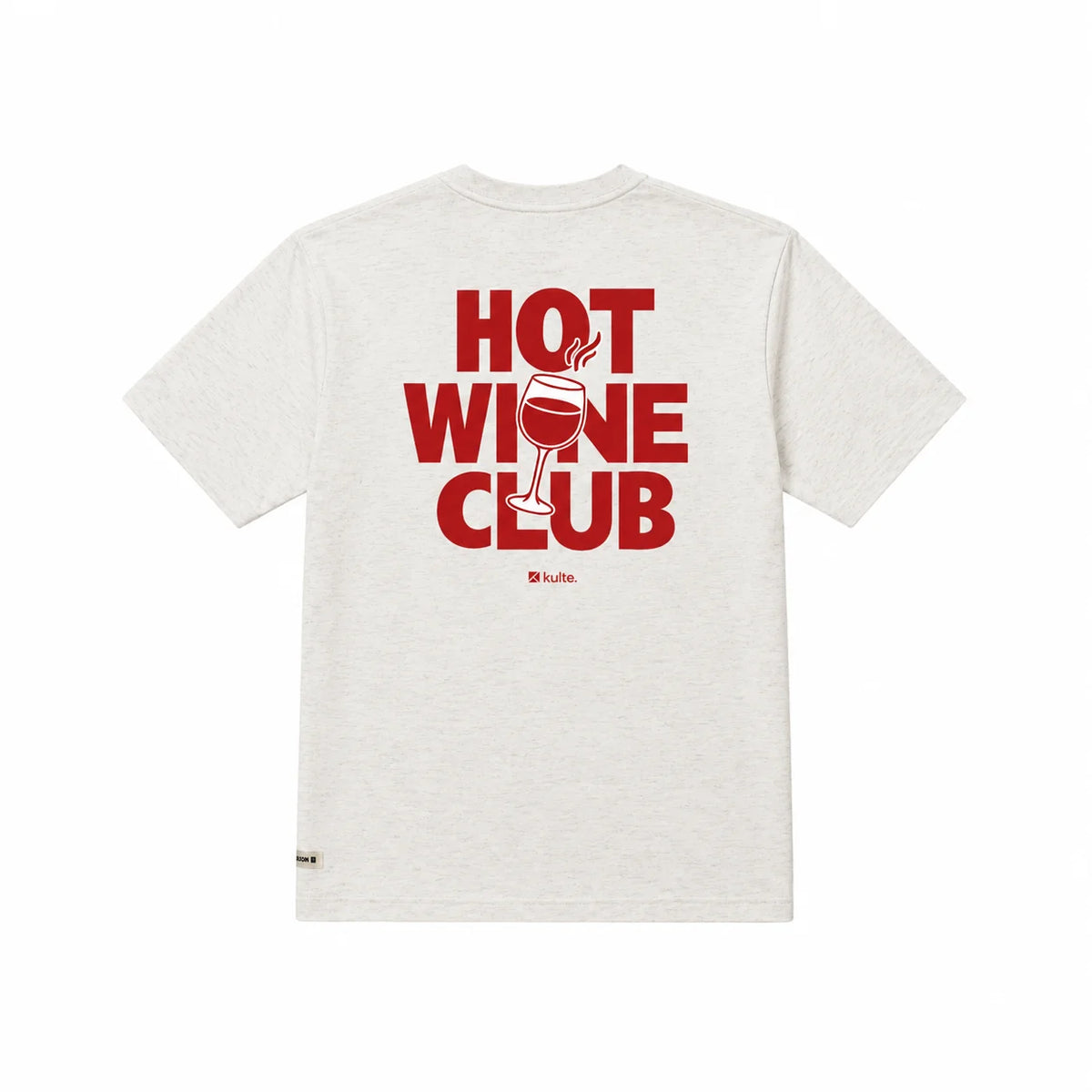 KULTE - T-Shirt Wine Club Off White Chiné