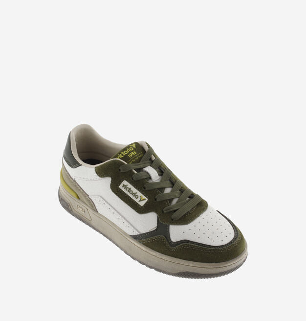 VICTORIA - Baskets C80 - Sport Mix Kaki