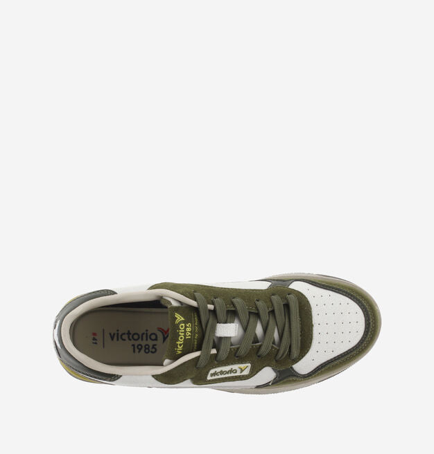 VICTORIA - Baskets C80 - Sport Mix Kaki