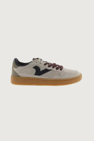 VICTORIA - Baskets Smash Suede Taupe