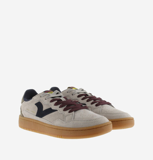 VICTORIA - Baskets Smash Suede Taupe