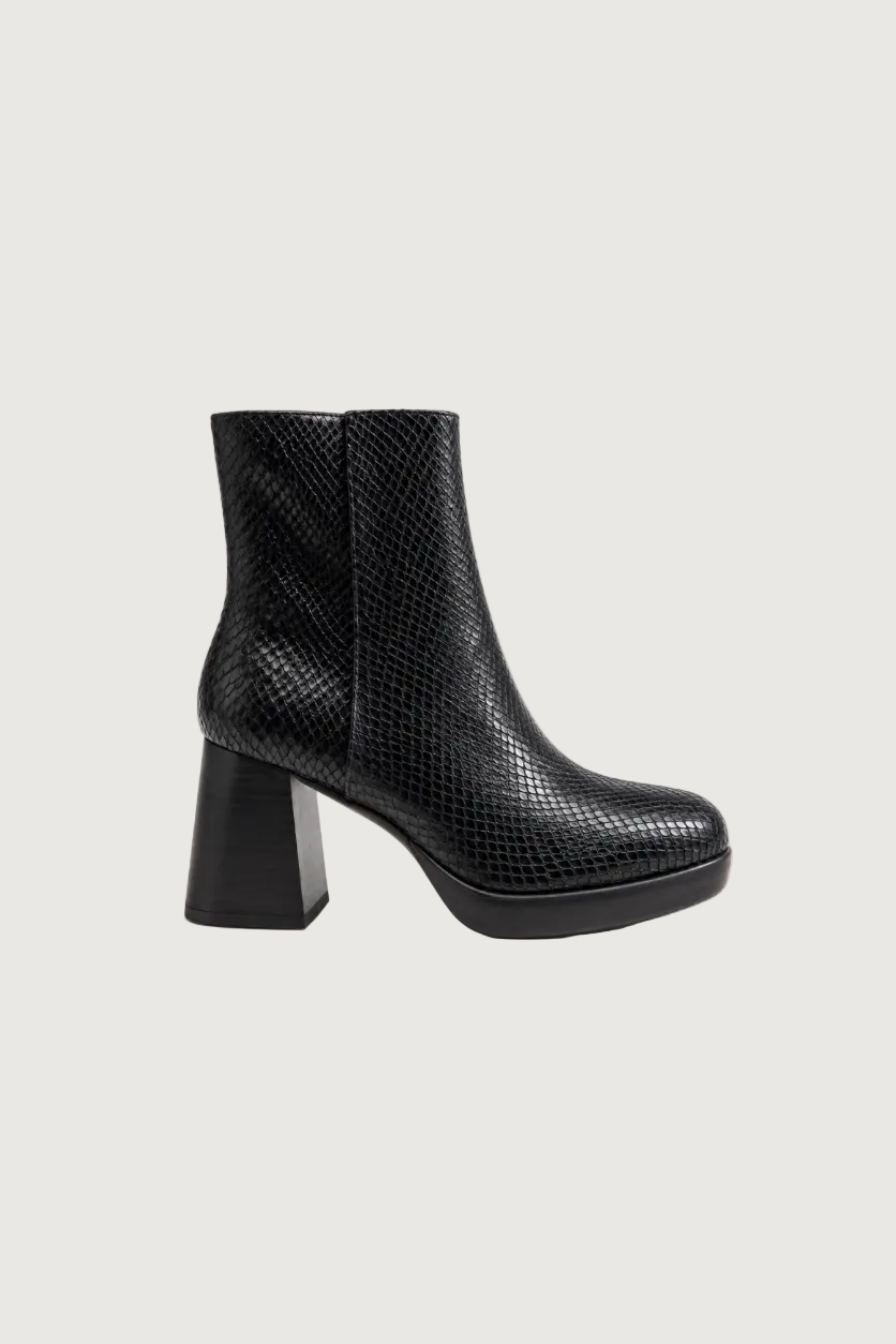 VANESSA WU - Bottines Francesca Noir