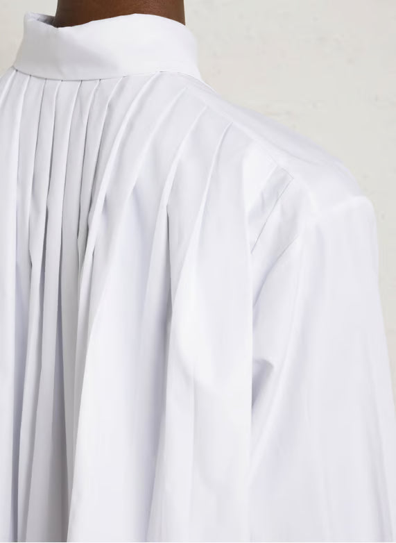IMPERIAL - Chemise courte à poche poitrine blanche