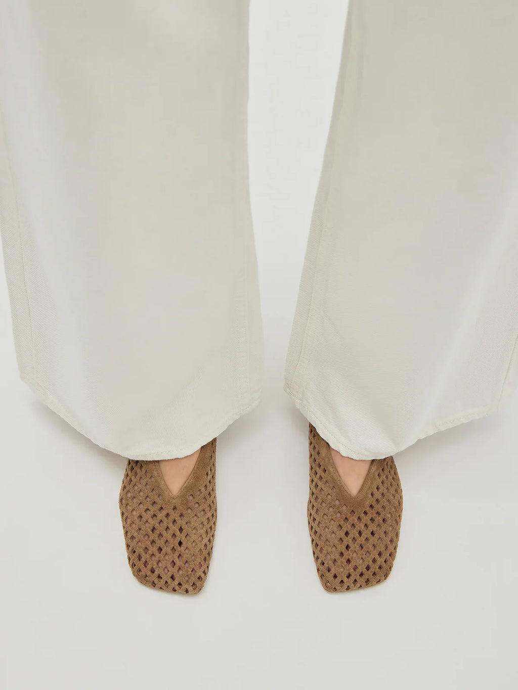 VANESSA WU - Ballerines Marykate Braid
