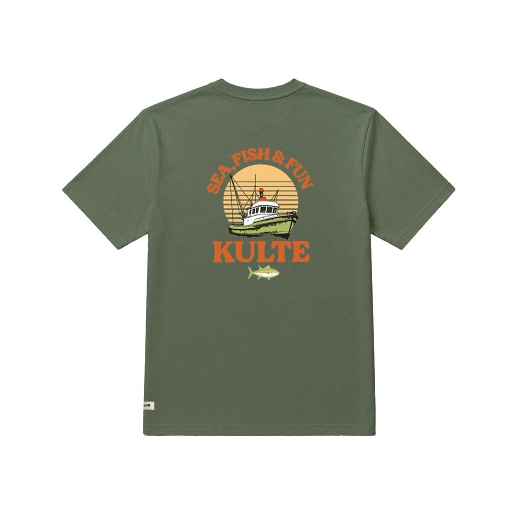 KULTE - T-Shirt Chalutier Kaki