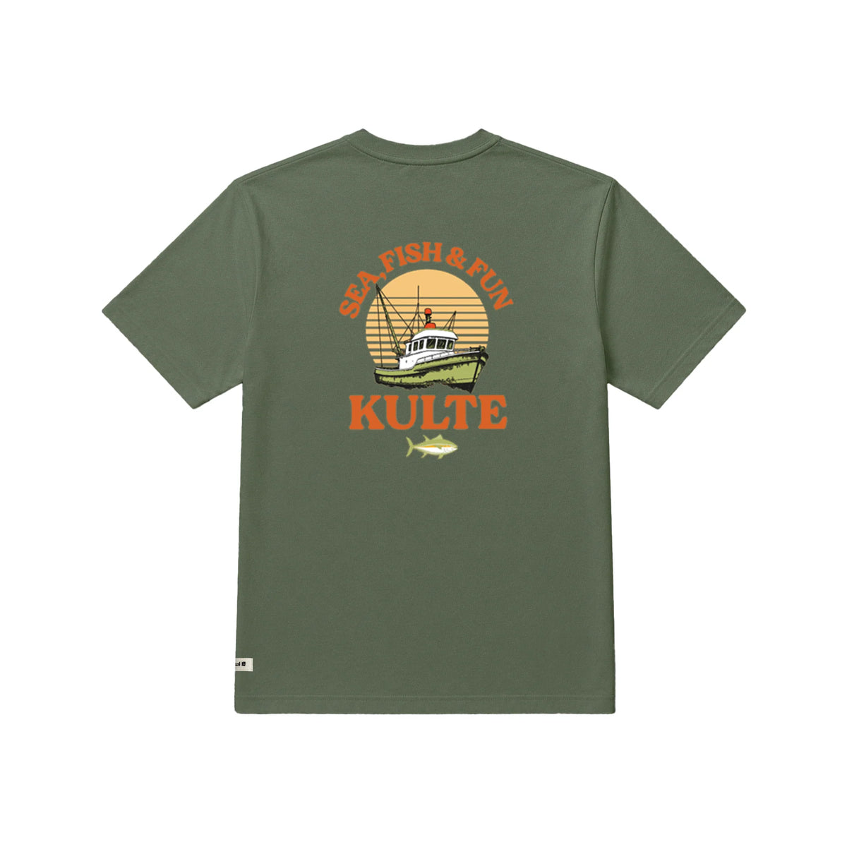 KULTE - T-Shirt Chalutier Kaki