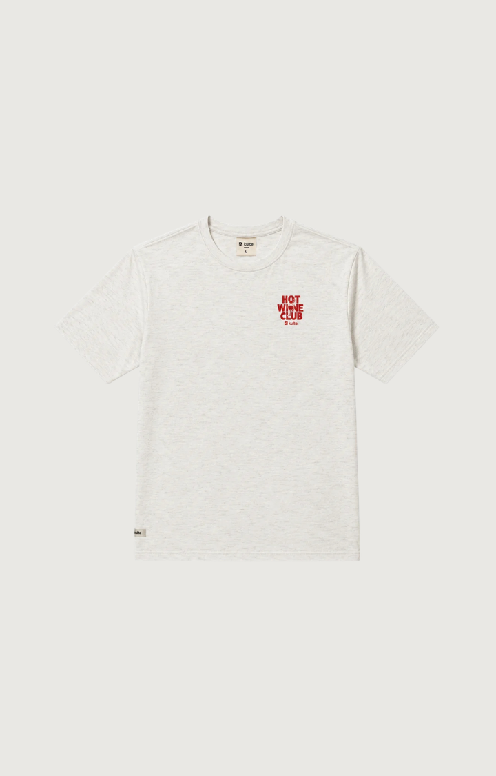 KULTE - T-Shirt Wine Club Off White Chiné
