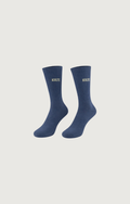 KULTE - Chaussettes Flat Bleu Marine