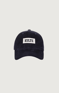 KULTE - Casquette velours Bleu Marine