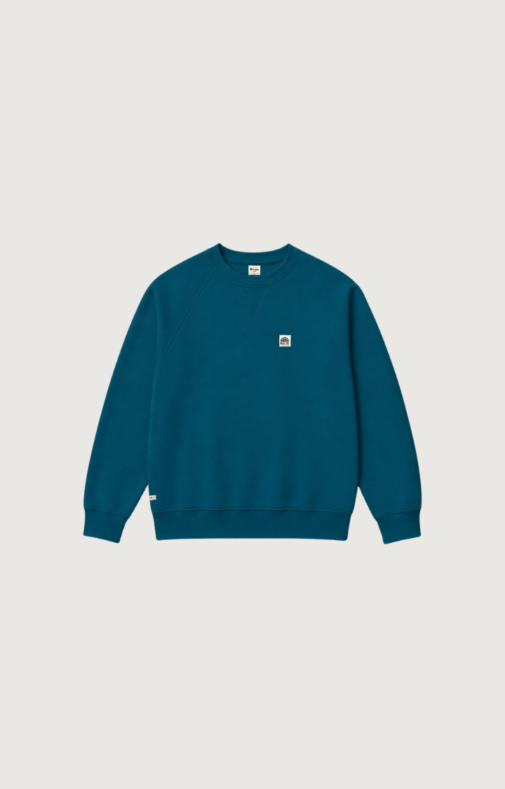 KULTE - Sweat Oversize Picto Vert D'eau