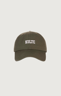 KULTE - Casquette Golf Flat Kaki