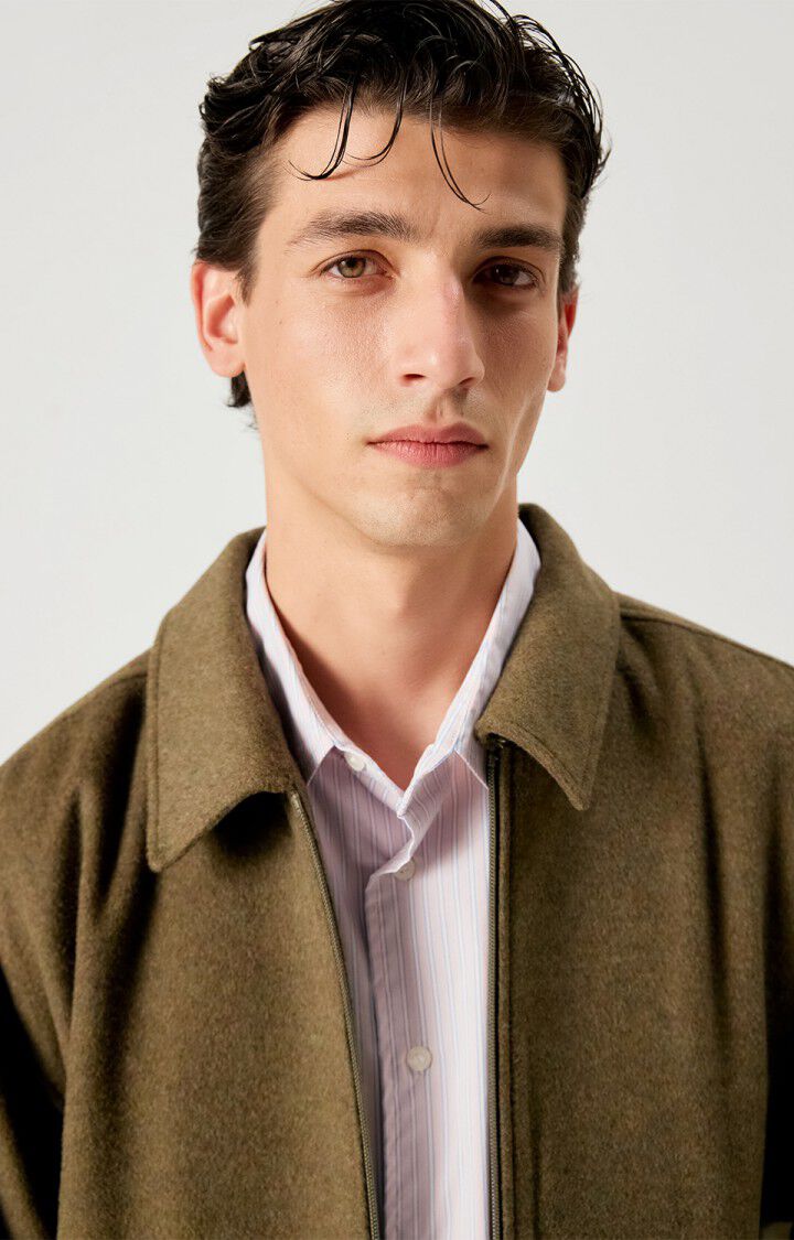 AMERICAN VINTAGE – Veste Homme Dodiloo Laurier Chiné