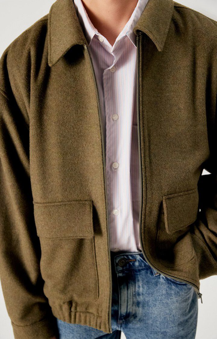 AMERICAN VINTAGE – Veste Homme Dodiloo Laurier Chiné