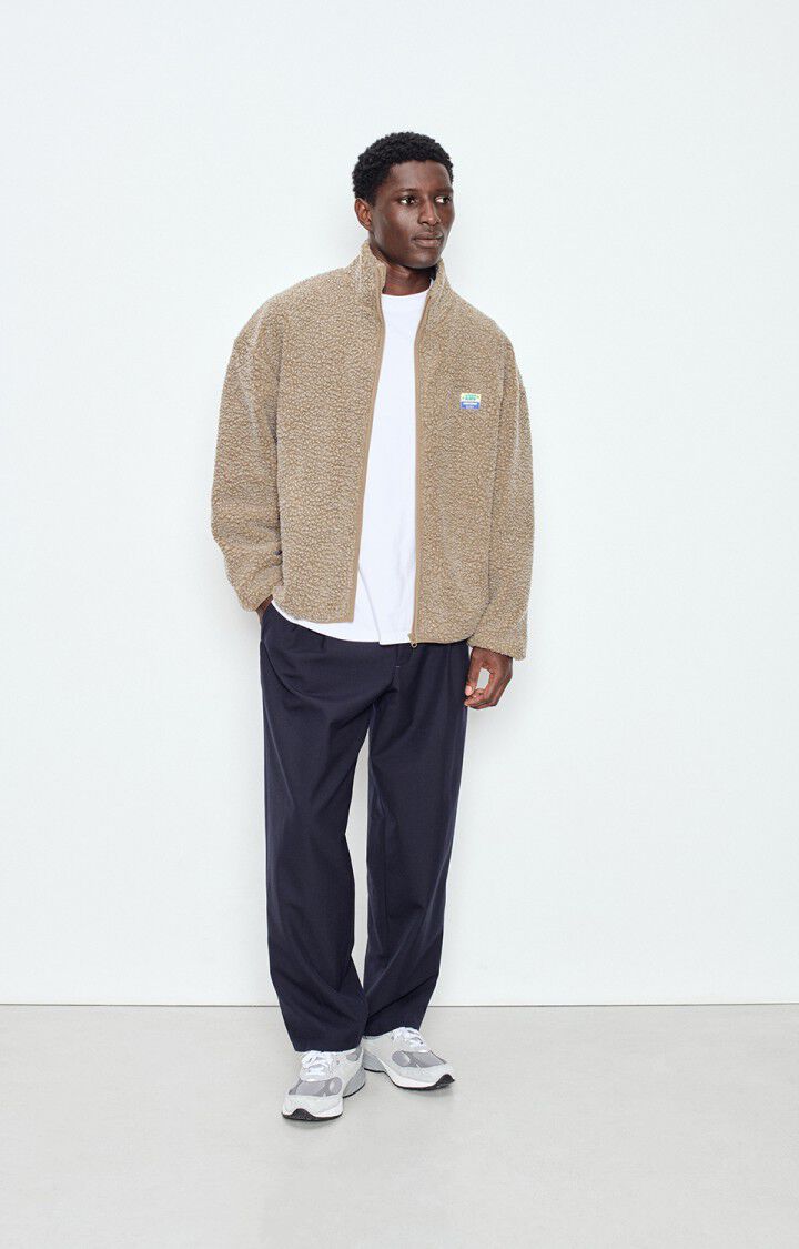 AMERICAN VINTAGE – Veste Homme Hoktown Muscade Chiné