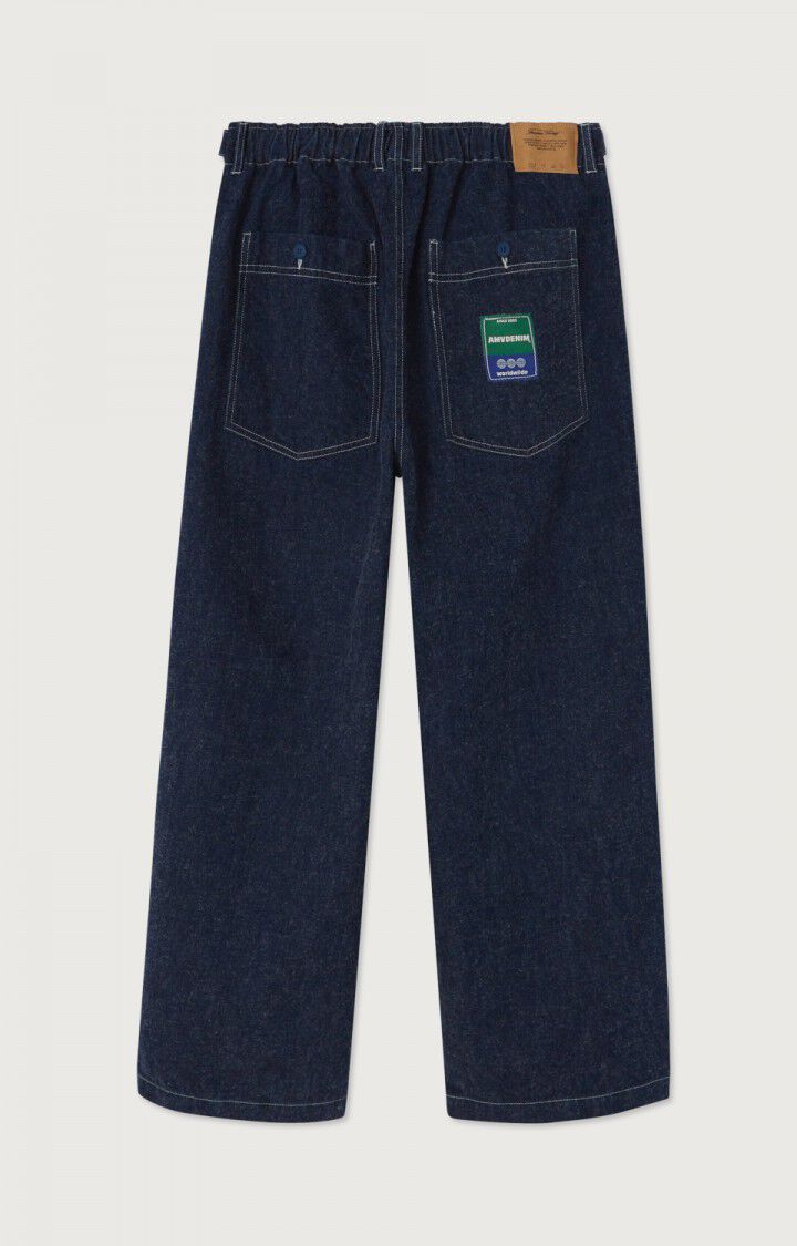 AMERICAN VINTAGE – Jean Droit Homme Nafow Blue Brushed