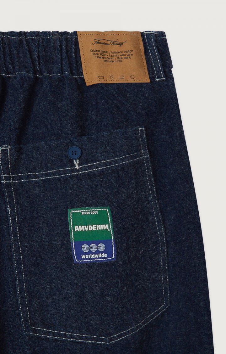 AMERICAN VINTAGE – Jean Droit Homme Nafow Blue Brushed