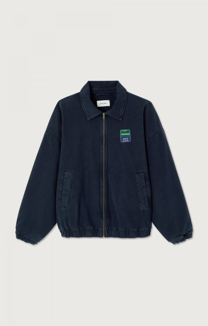 AMERICAN VINTAGE – Bombers Homme Nafow Blue Brushed