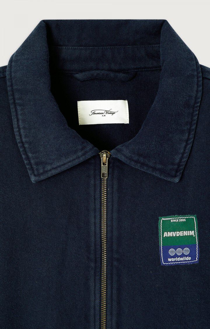AMERICAN VINTAGE – Bombers Homme Nafow Blue Brushed