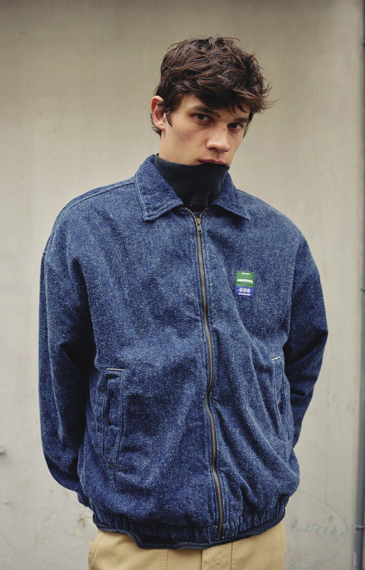 AMERICAN VINTAGE – Bombers Homme Nafow Blue Brushed