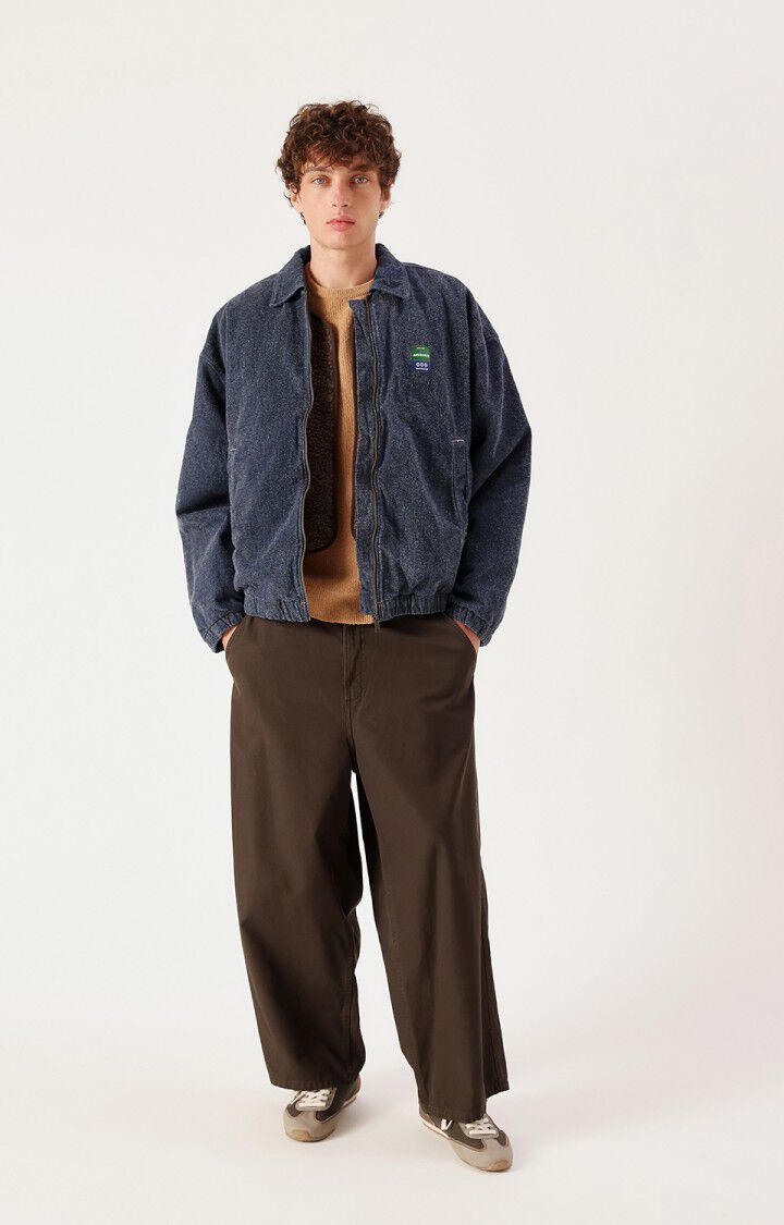 AMERICAN VINTAGE – Bombers Homme Nafow Blue Brushed