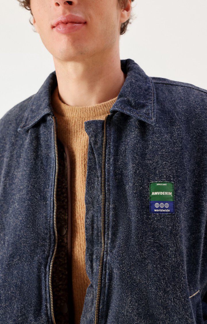 AMERICAN VINTAGE – Bombers Homme Nafow Blue Brushed