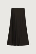 IMPERIAL - Jupe Longue Evasée Unie Taille Haute