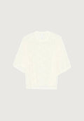 IMPERIAL – Tee-Shirt Col Rond en Dentelle