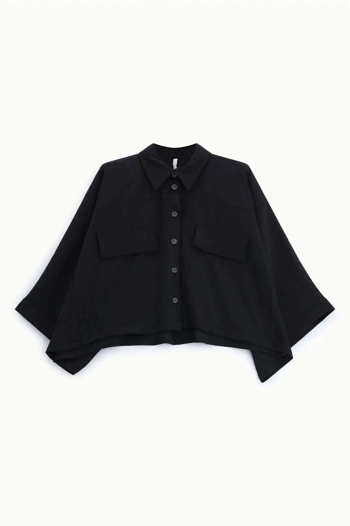 IMPERIAL - Veste Trapèze Manches Raglan en Crêpe Infroissable