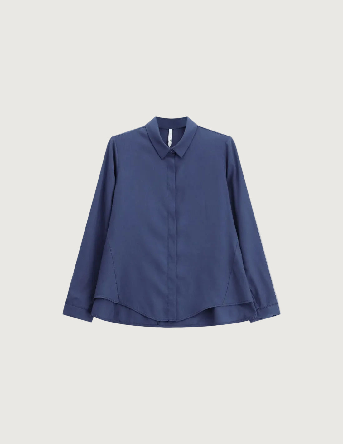IMPERIAL – Chemise Droite Forme Trapèze à Ourlet Asymétrique
