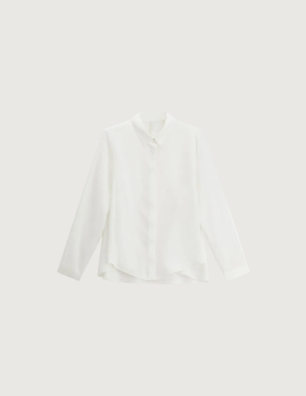 IMPERIAL – Chemise Droite Forme Trapèze à Ourlet Asymétrique
