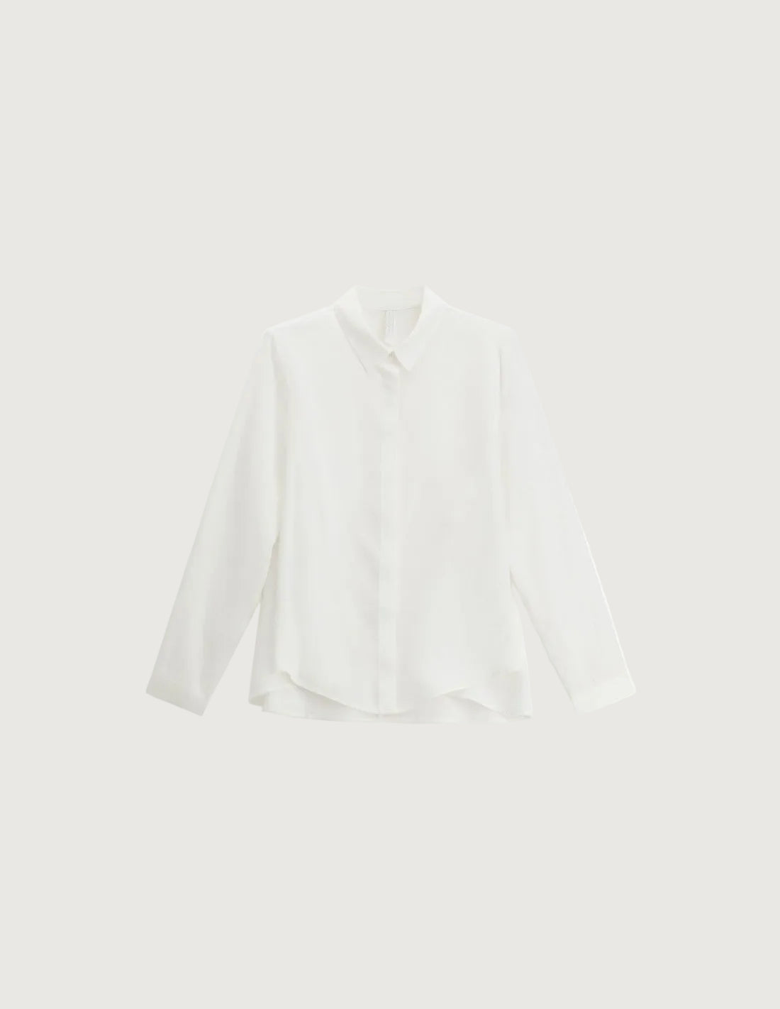 IMPERIAL – Chemise Droite Forme Trapèze à Ourlet Asymétrique