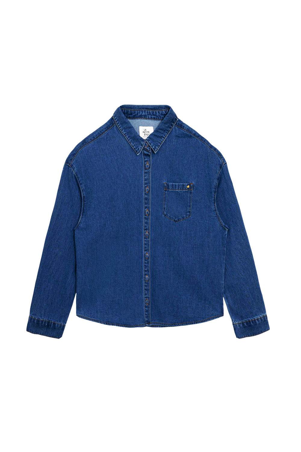 CHANICO – Chemise en Jean Bleu Wash