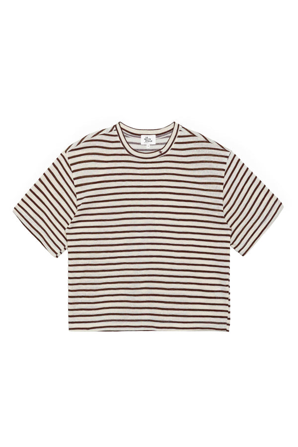 LA PETITE ÉTOILE – T-Shirt Femme Tais Marinière Oversize