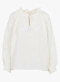 LA PETITE ÉTOILE – Blouse Femme Briska à Col Volanté