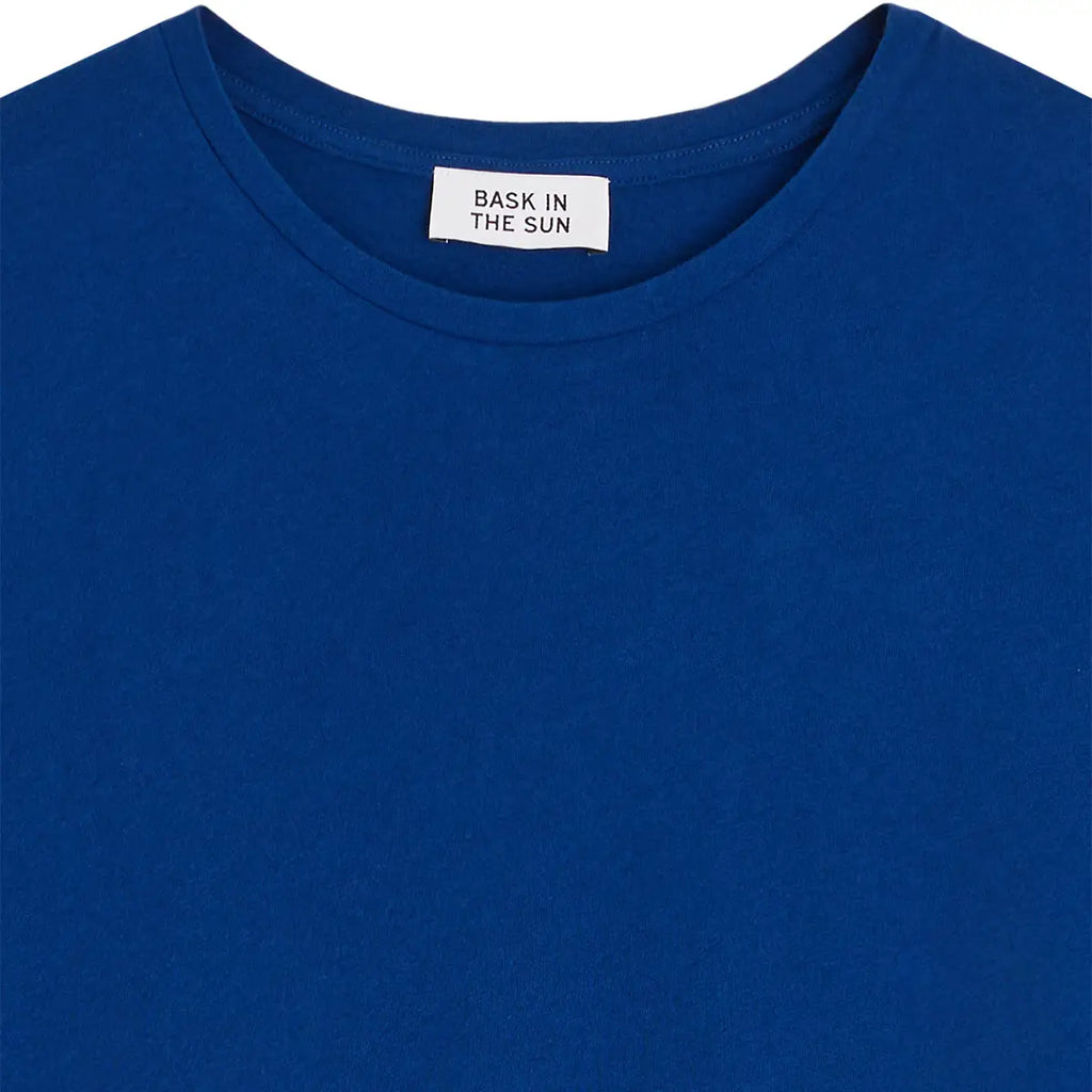 BASK IN THE SUN - T-shirt Stephanos Cobalt