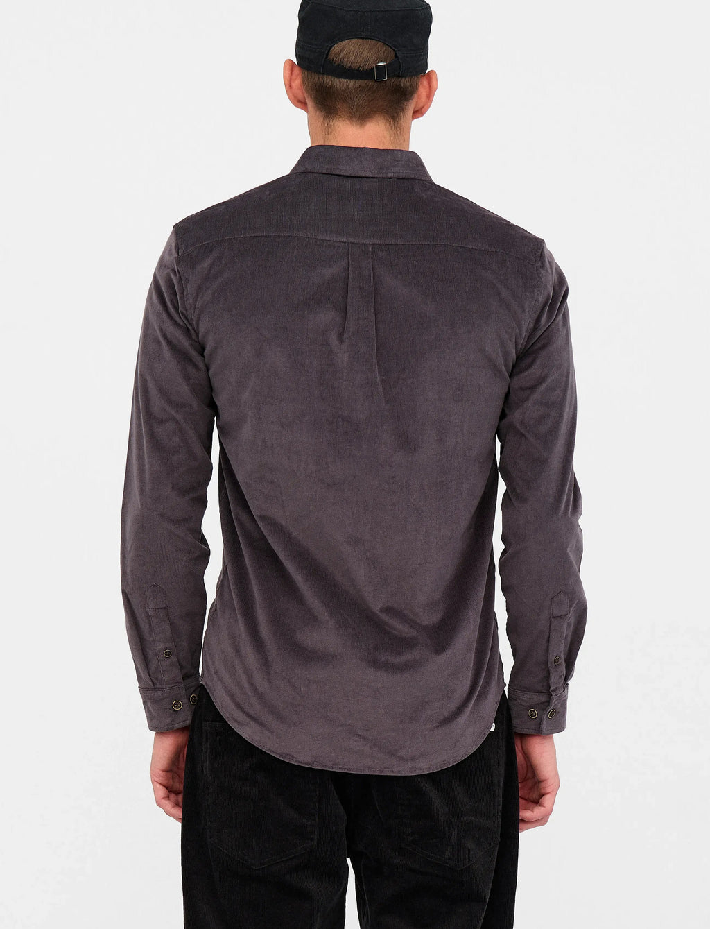 ANERKJENDT – Chemise en Velour Côtelé Akleif