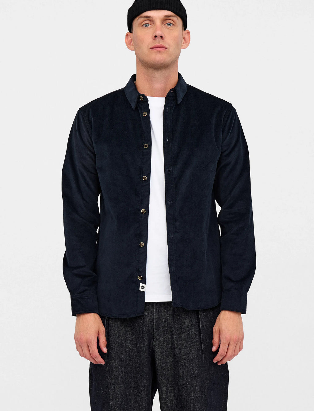 ANERKJENDT – Chemise en Velours Côtelé Akleif