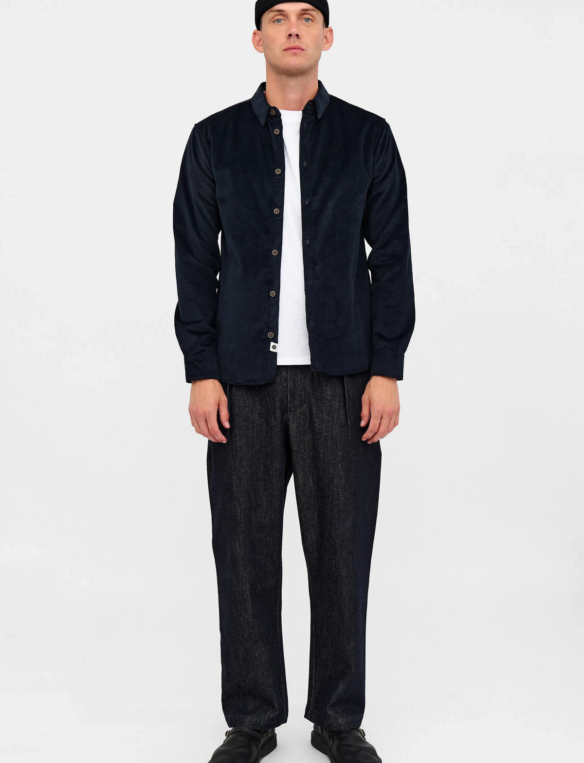 ANERKJENDT – Chemise en Velours Côtelé Akleif