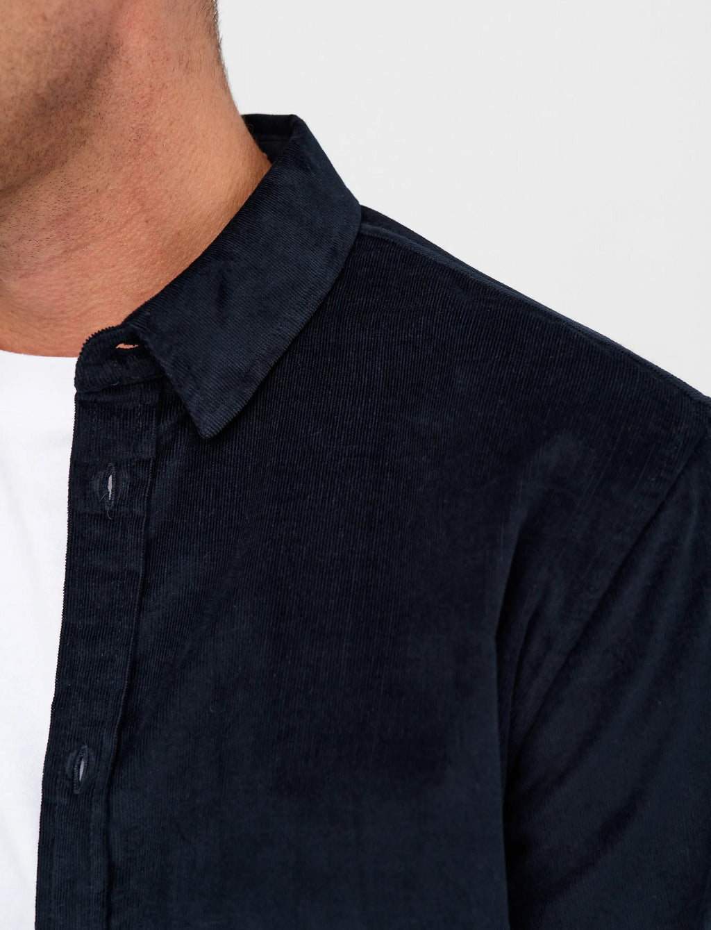 ANERKJENDT – Chemise en Velours Côtelé Akleif