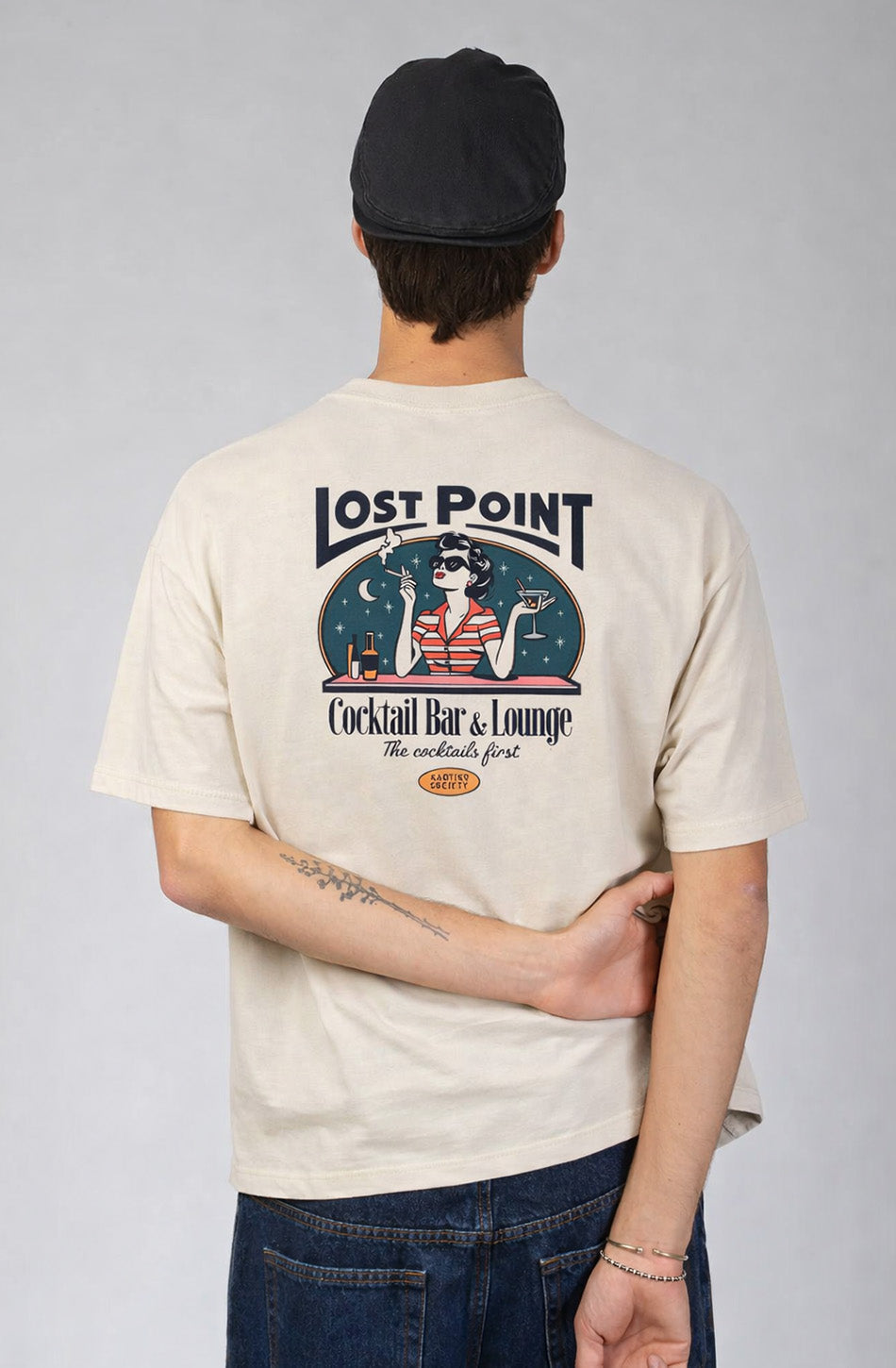 KAOTIKO – T-Shirt Lost Point Woman Organic