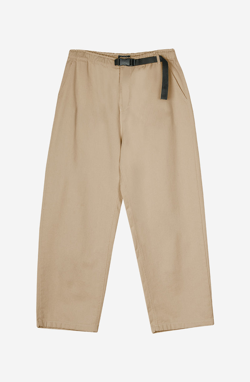 KAOTIKO – Pantalon Skate Belt Universe Camel en coton