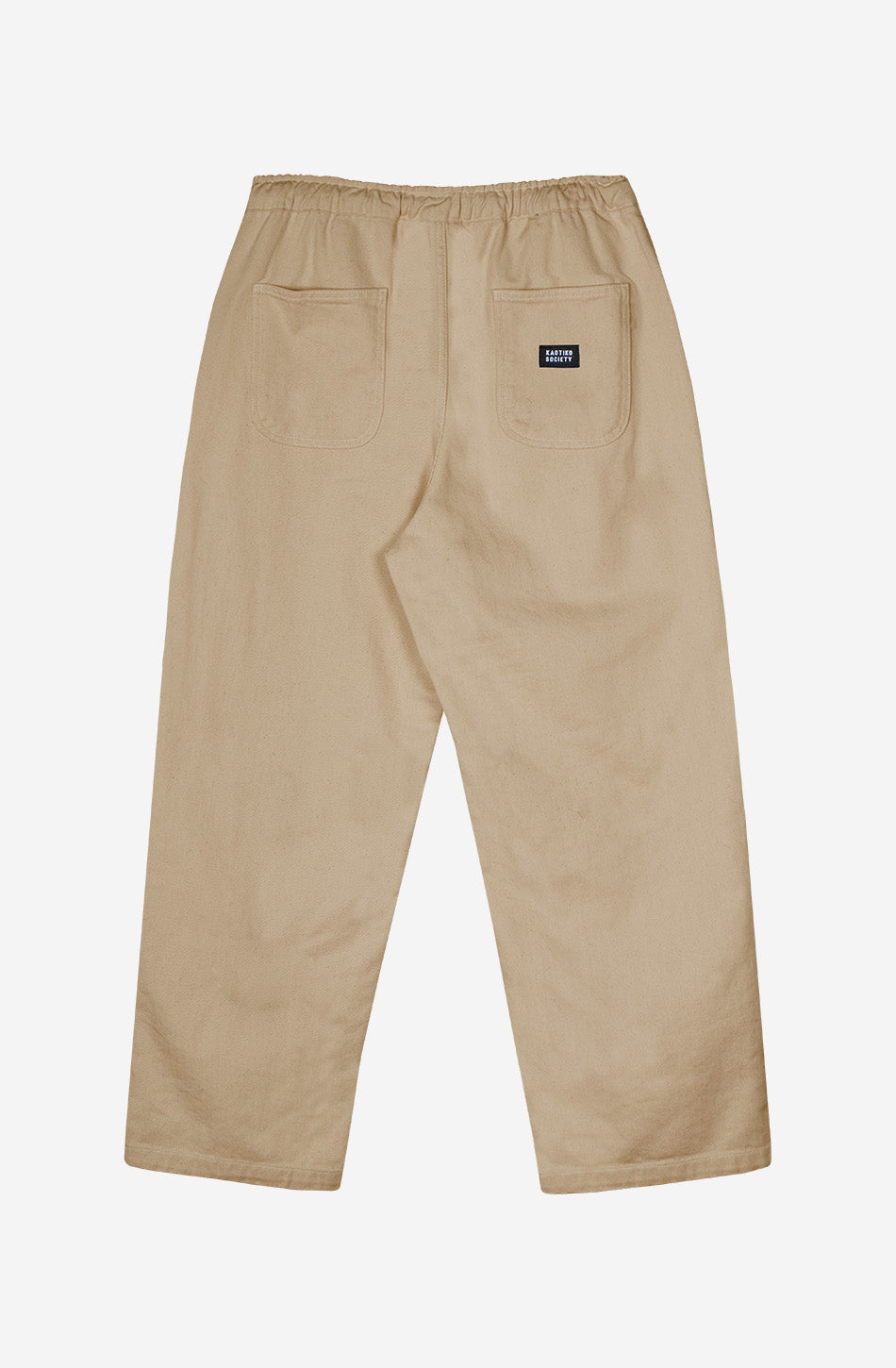 KAOTIKO – Pantalon Skate Belt Universe Camel en coton