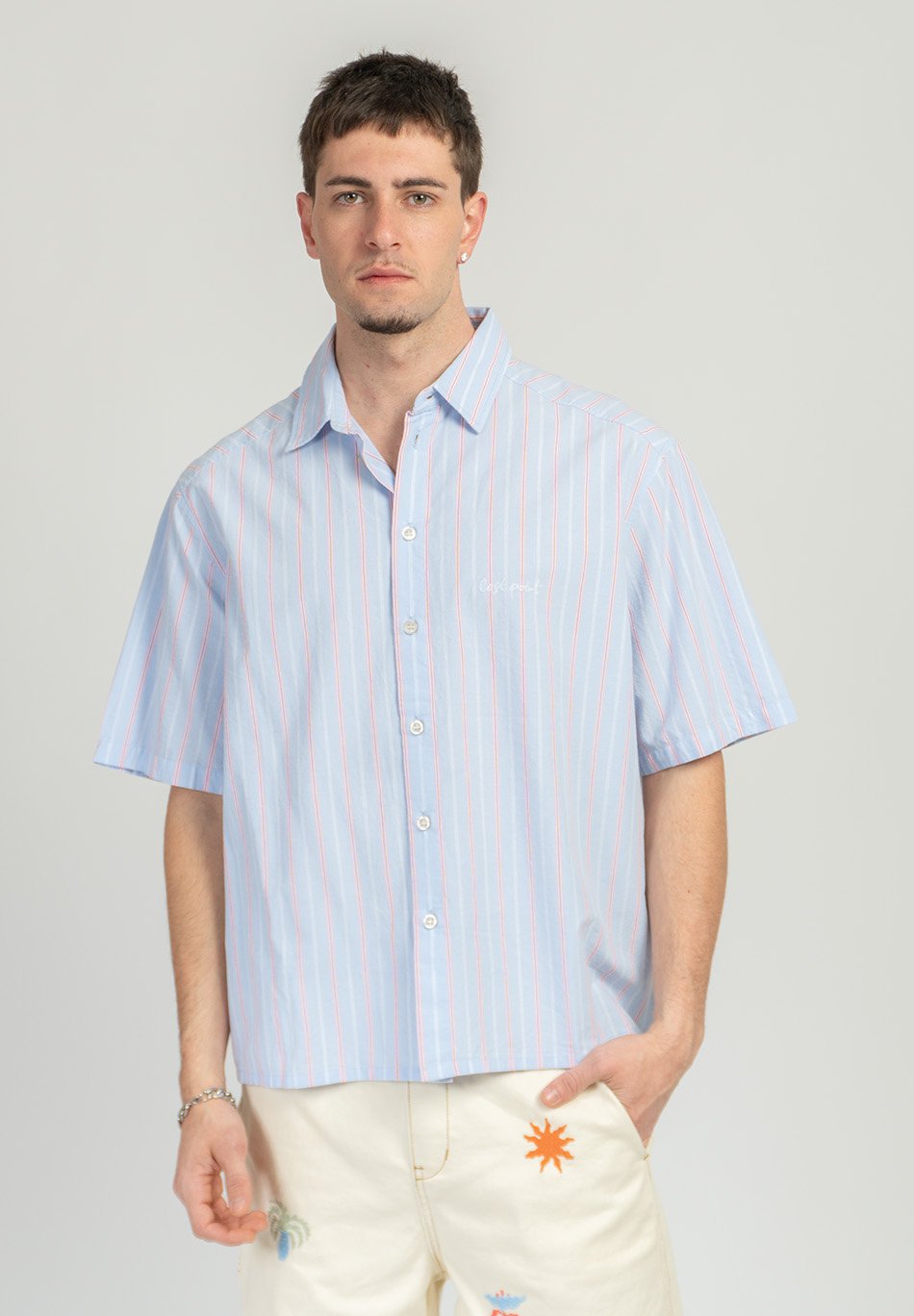 KAOTIKO – Chemise Lost Point Blue