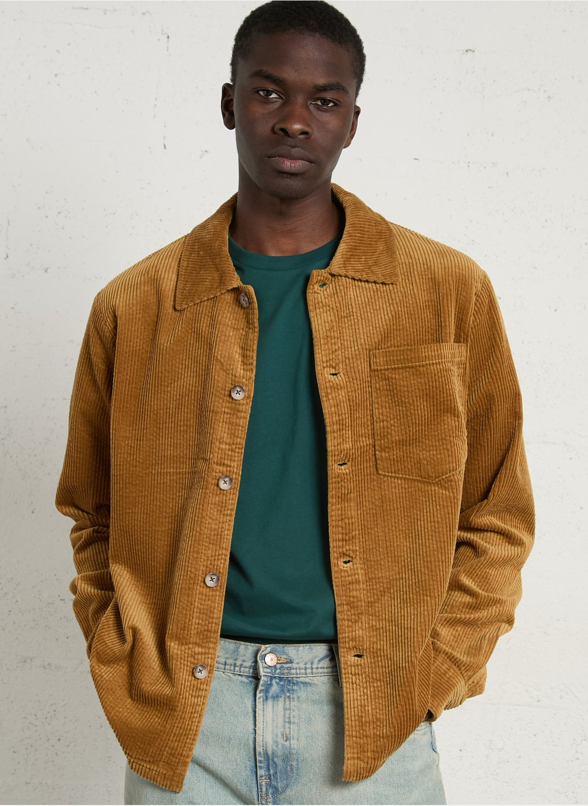 SOLID – Chemise SDingvi en Velours Côtelé